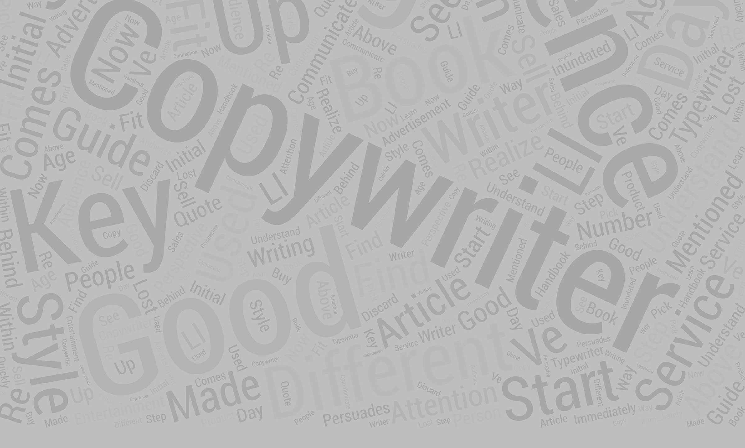 Copywriter Pro - Copywriting Services in Northampton